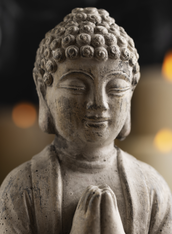 Buddha and Tranquility Statue